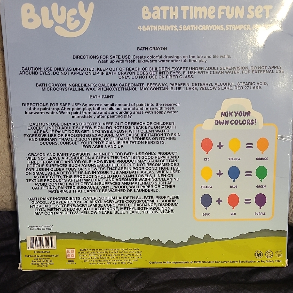 Bath Time Fun Set and Plush Toy - Picture 10 of 10